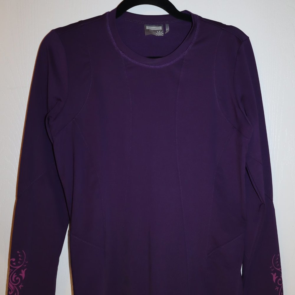 Athleta Purple Long Sleeve Top